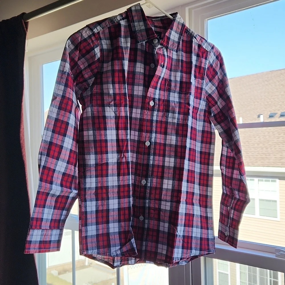 Children's Place Plaid Full sleeves shirt Size XL